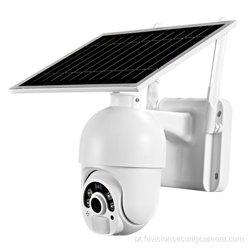 Câmera de segurança solar solar de bateria de inteligência 4G PTZ
